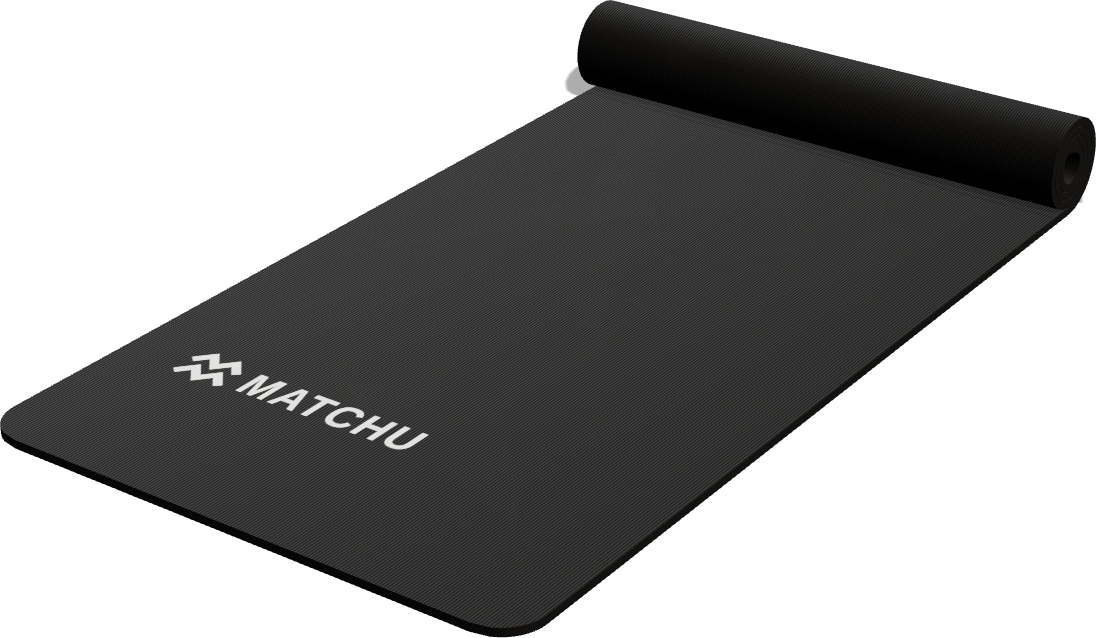 3D fitness mat rolling out